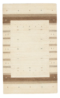Gabbeh Tæppe - Loribaft Persisk - 160 x 94 cm - beige