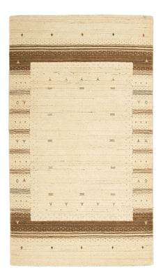 Gabbeh Tæppe - Loribaft Persisk - 160 x 93 cm - beige