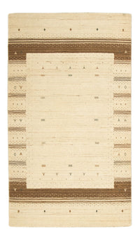 Gabbeh Tæppe - Loribaft Persisk - 160 x 93 cm - beige