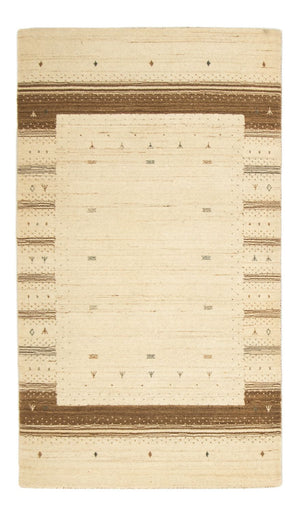 Gabbeh Tæppe - Loribaft Persisk - 160 x 93 cm - beige