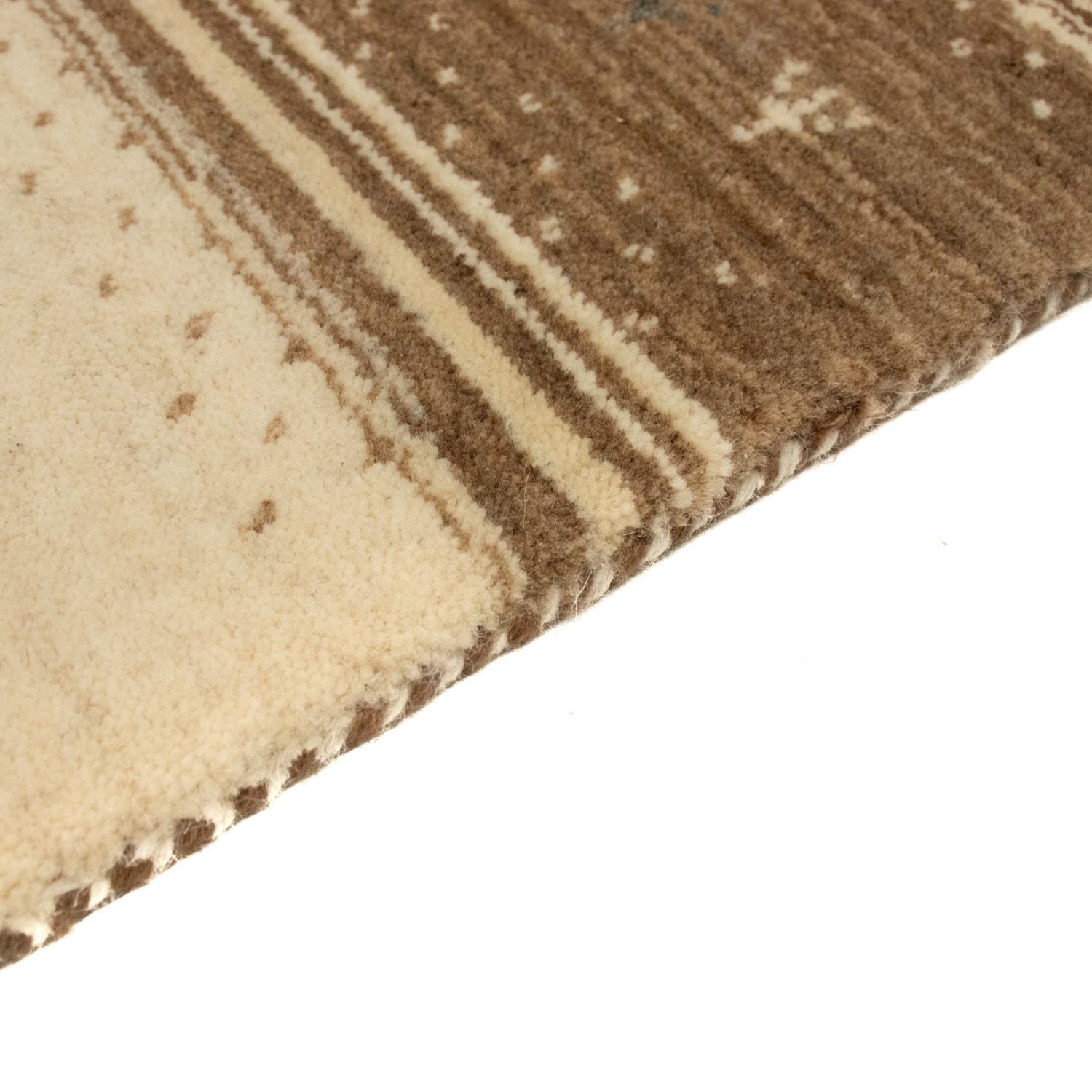 Gabbeh Tæppe - Loribaft Persisk - 160 x 93 cm - beige