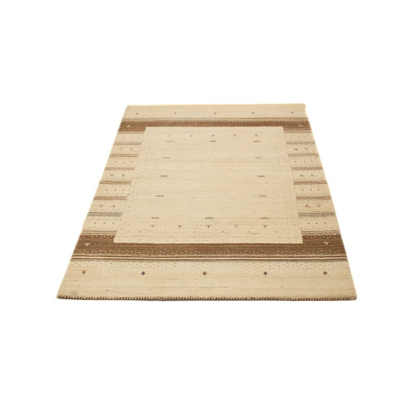 Gabbeh Tæppe - Loribaft Persisk - 160 x 93 cm - beige