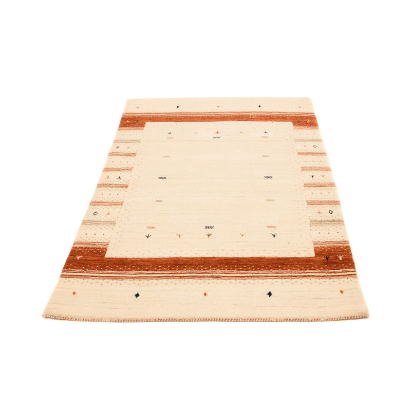 Gabbeh Tæppe - Loribaft Persisk - 160 x 94 cm - beige