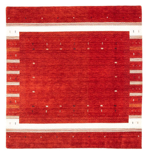 Gabbeh Tæppe - Loribaft Persisk firkantet  - 256 x 249 cm - rød