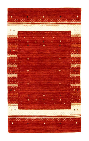 Gabbeh Tæppe - Loribaft Persisk - 162 x 94 cm - rød