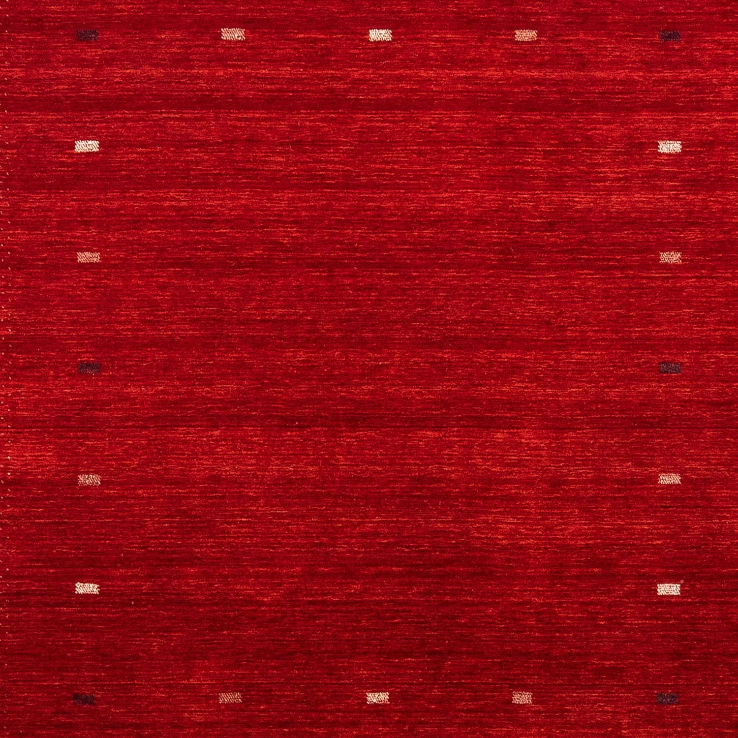 Gabbeh Tæppe - Loribaft Persisk - 345 x 255 cm - rød