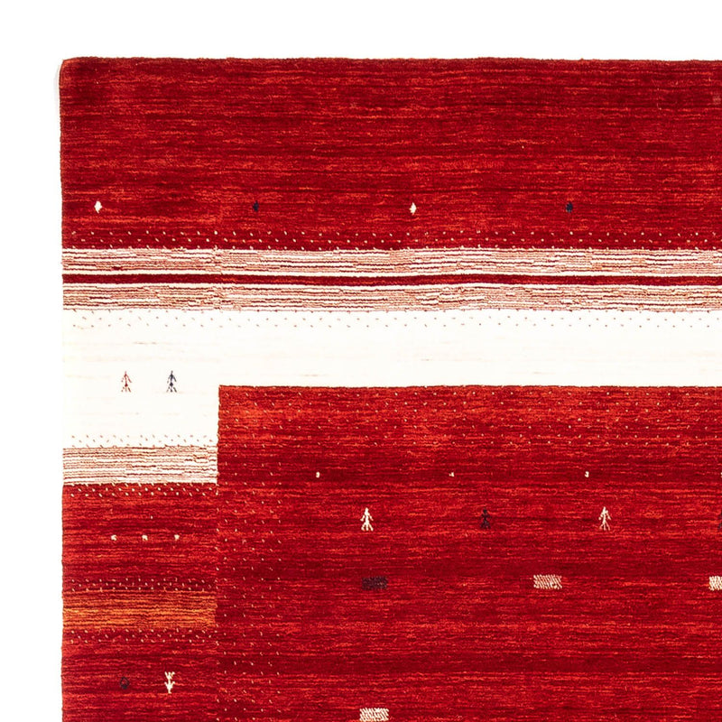 Gabbeh Tæppe - Loribaft Persisk - 345 x 255 cm - rød