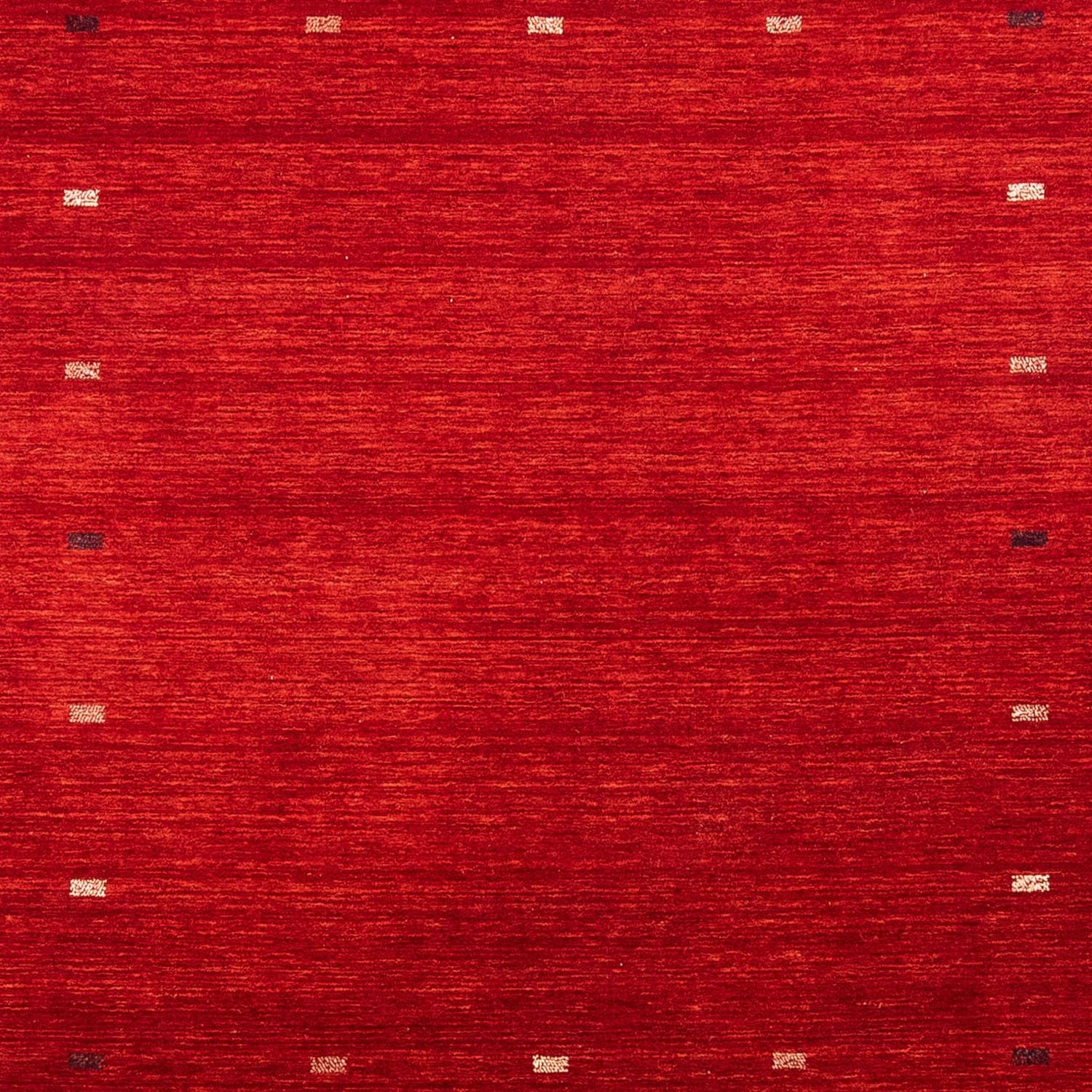 Gabbeh Tæppe - Loribaft Persisk - 346 x 255 cm - rød