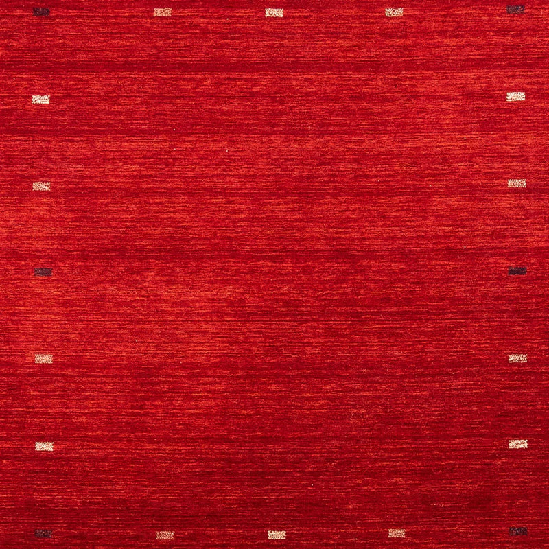 Gabbeh Tæppe - Loribaft Persisk - 346 x 255 cm - rød