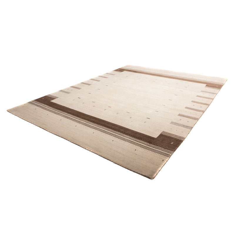 Gabbeh Tæppe - Loribaft Persisk - 350 x 251 cm - beige