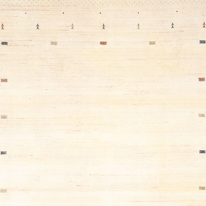 Gabbeh Tæppe - Loribaft Persisk - 346 x 254 cm - beige