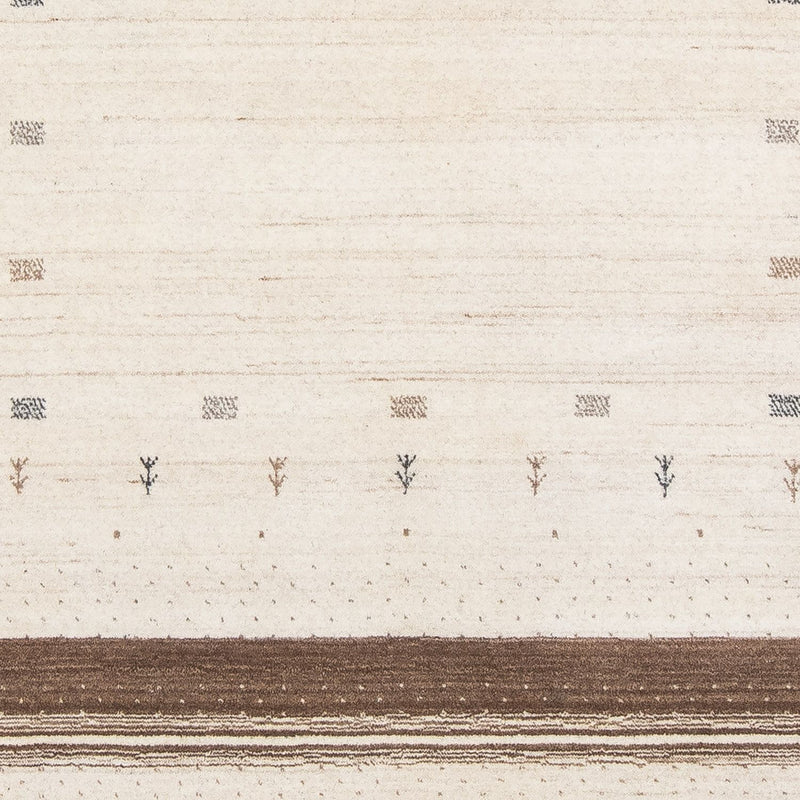 Gabbeh Tæppe - Loribaft Persisk - 200 x 145 cm - beige