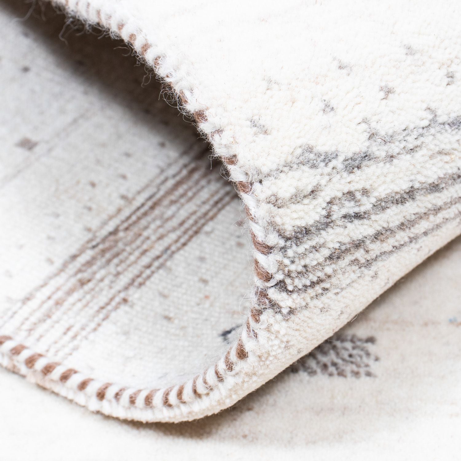 Gabbeh Tæppe - Loribaft Persisk - 200 x 145 cm - beige