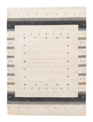 Gabbeh Tæppe - Loribaft Persisk - 200 x 145 cm - beige