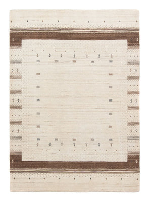 Gabbeh Tæppe - Loribaft Persisk - 200 x 143 cm - beige