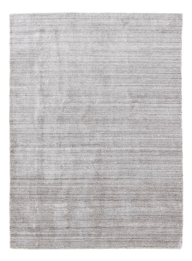Designer tæppe - 202 x 143 cm - sølv