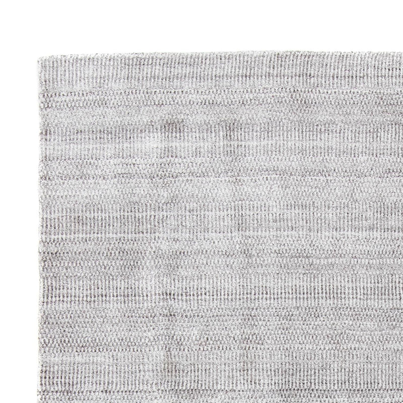 Designer tæppe - 202 x 143 cm - sølv