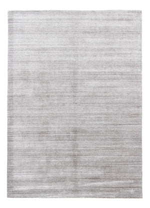 Designer tæppe - 243 x 177 cm - sølv