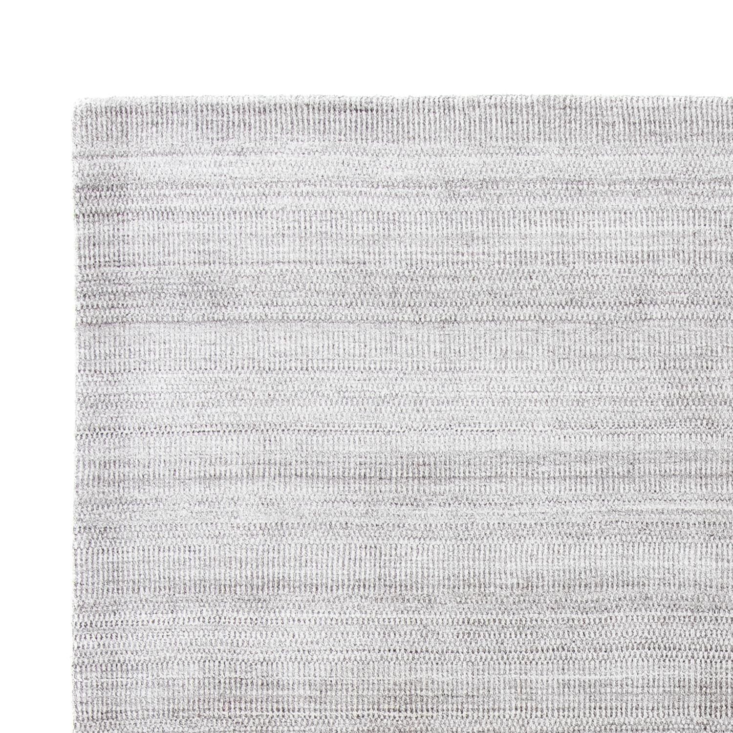 Designer tæppe - 243 x 177 cm - sølv