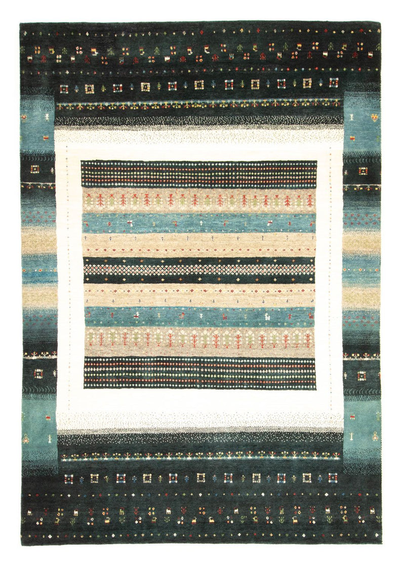 Gabbeh Tæppe - Loribaft Persisk - 238 x 170 cm - flerfarvet