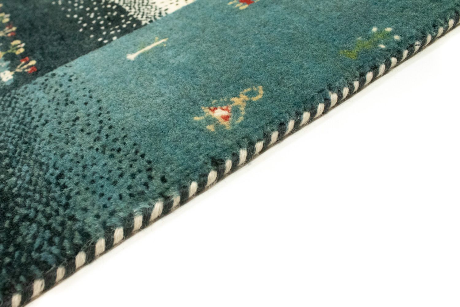 Gabbeh Tæppe - Loribaft Persisk - 238 x 170 cm - flerfarvet