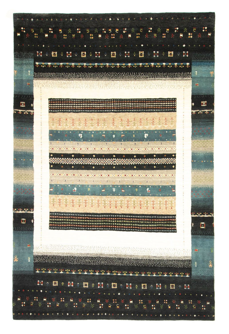 Gabbeh Tæppe - Loribaft Persisk - 241 x 170 cm - flerfarvet