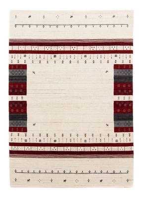 Gabbeh Tæppe - Loribaft Persisk - 200 x 140 cm - beige