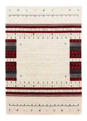 Gabbeh Tæppe - Loribaft Persisk - 200 x 140 cm - beige
