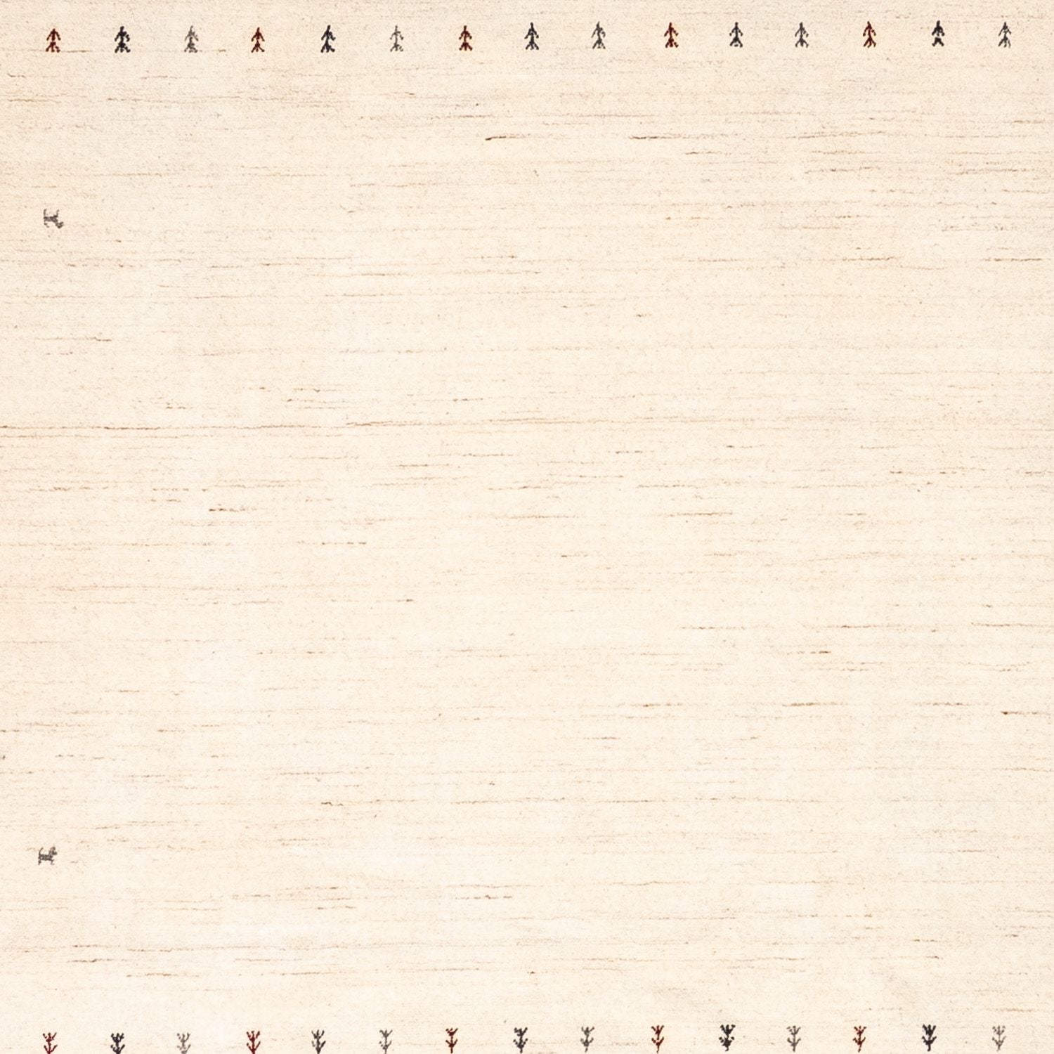 Gabbeh Tæppe - Loribaft Persisk - 350 x 248 cm - beige