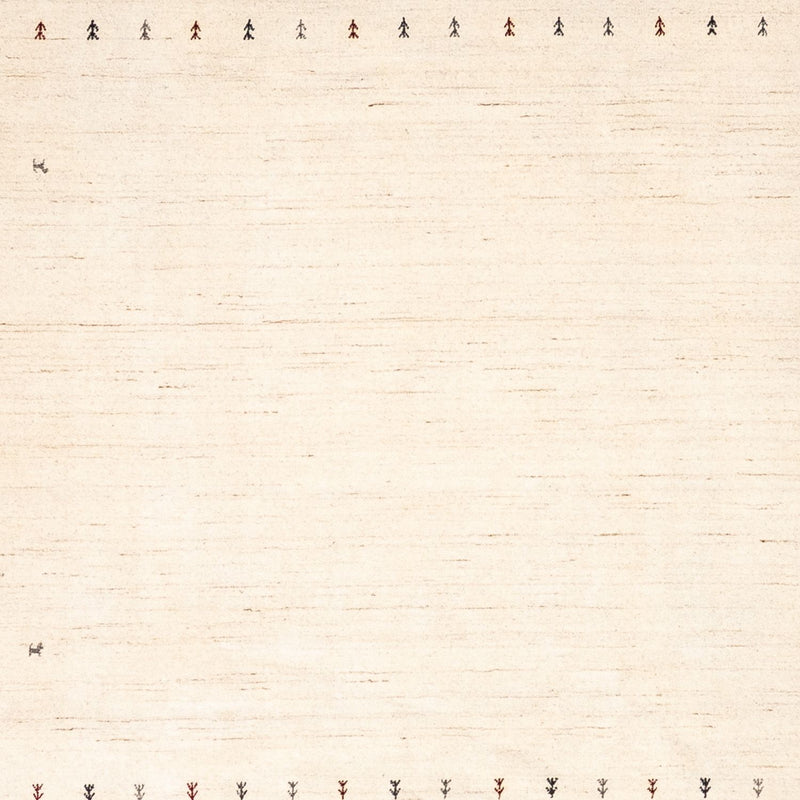Gabbeh Tæppe - Loribaft Persisk - 350 x 248 cm - beige