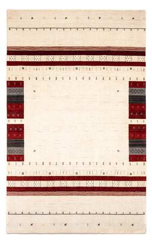 Gabbeh Tæppe - Loribaft Persisk - 298 x 200 cm - beige