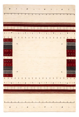 Gabbeh Tæppe - Loribaft Persisk - 298 x 201 cm - beige