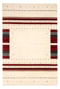 Gabbeh Tæppe - Loribaft Persisk - 298 x 201 cm - beige