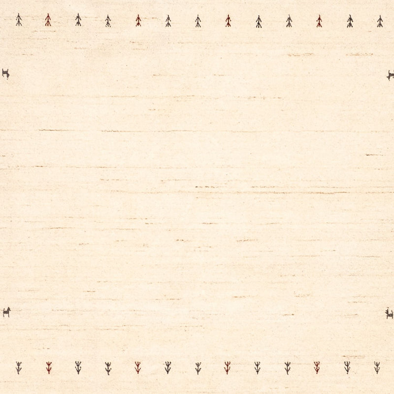 Gabbeh Tæppe - Loribaft Persisk - 298 x 201 cm - beige