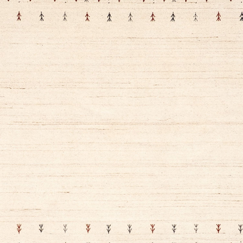 Gabbeh Tæppe - Loribaft Persisk - 250 x 198 cm - beige