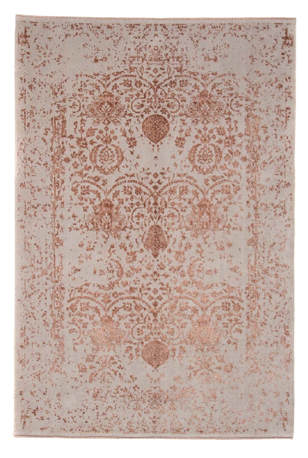 Designer tæppe - 247 x 168 cm - lys brun