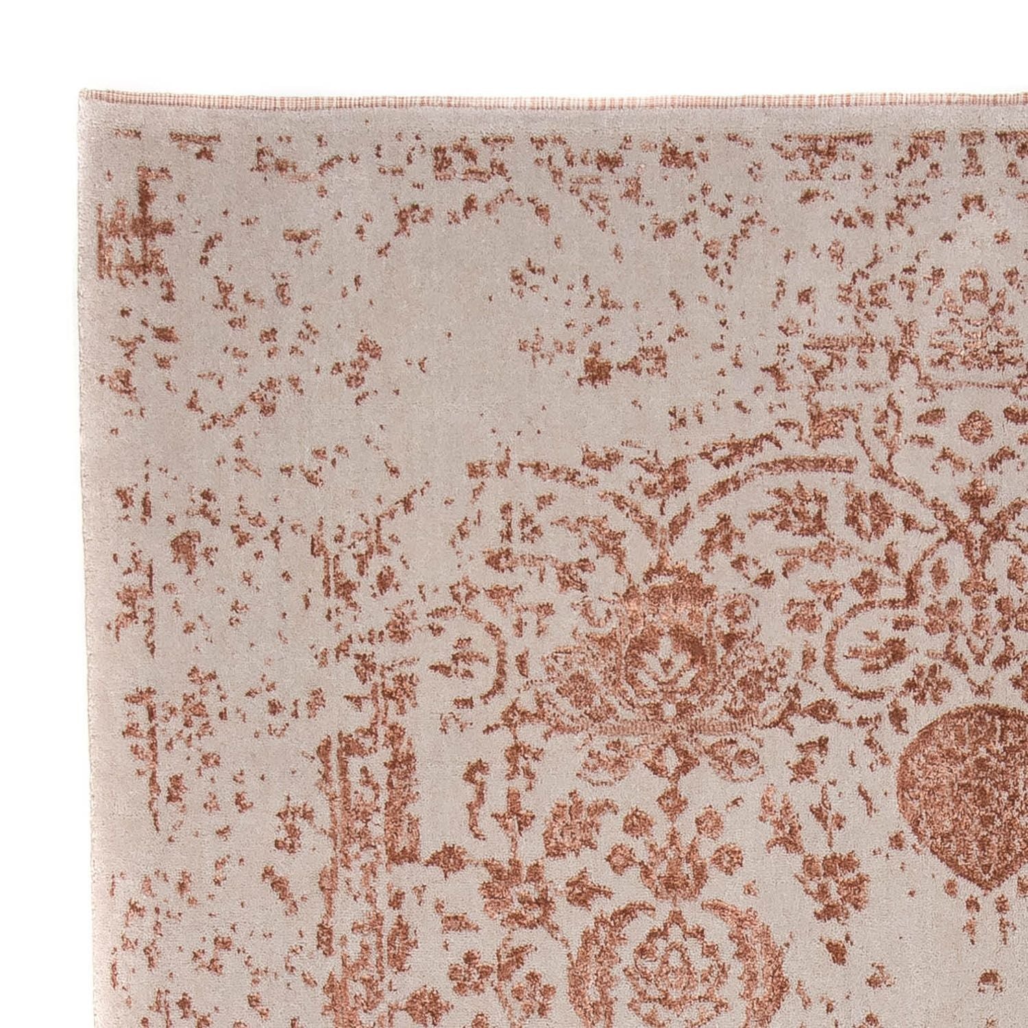 Designer tæppe - 247 x 168 cm - lys brun