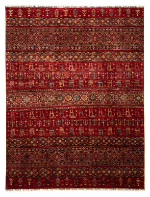 Ziegler Carpet - 303 x 245 cm - mørkerød