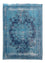 Vintage tæppe - 333 x 258 cm - blå