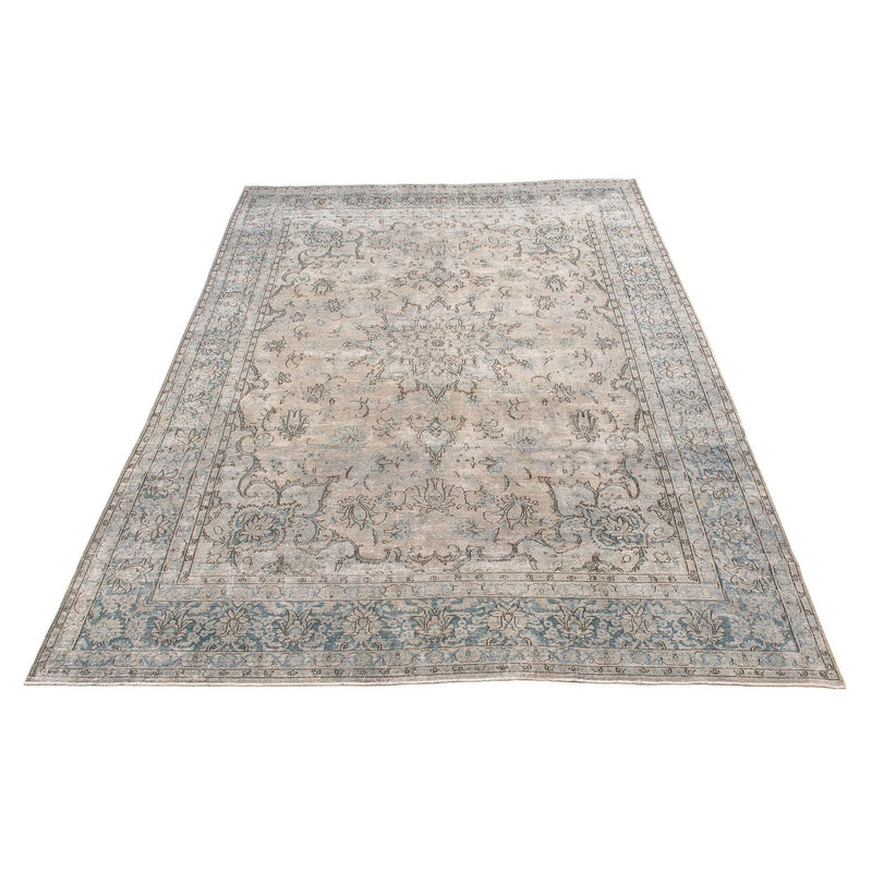 Vintage tæppe - 389 x 290 cm - grå