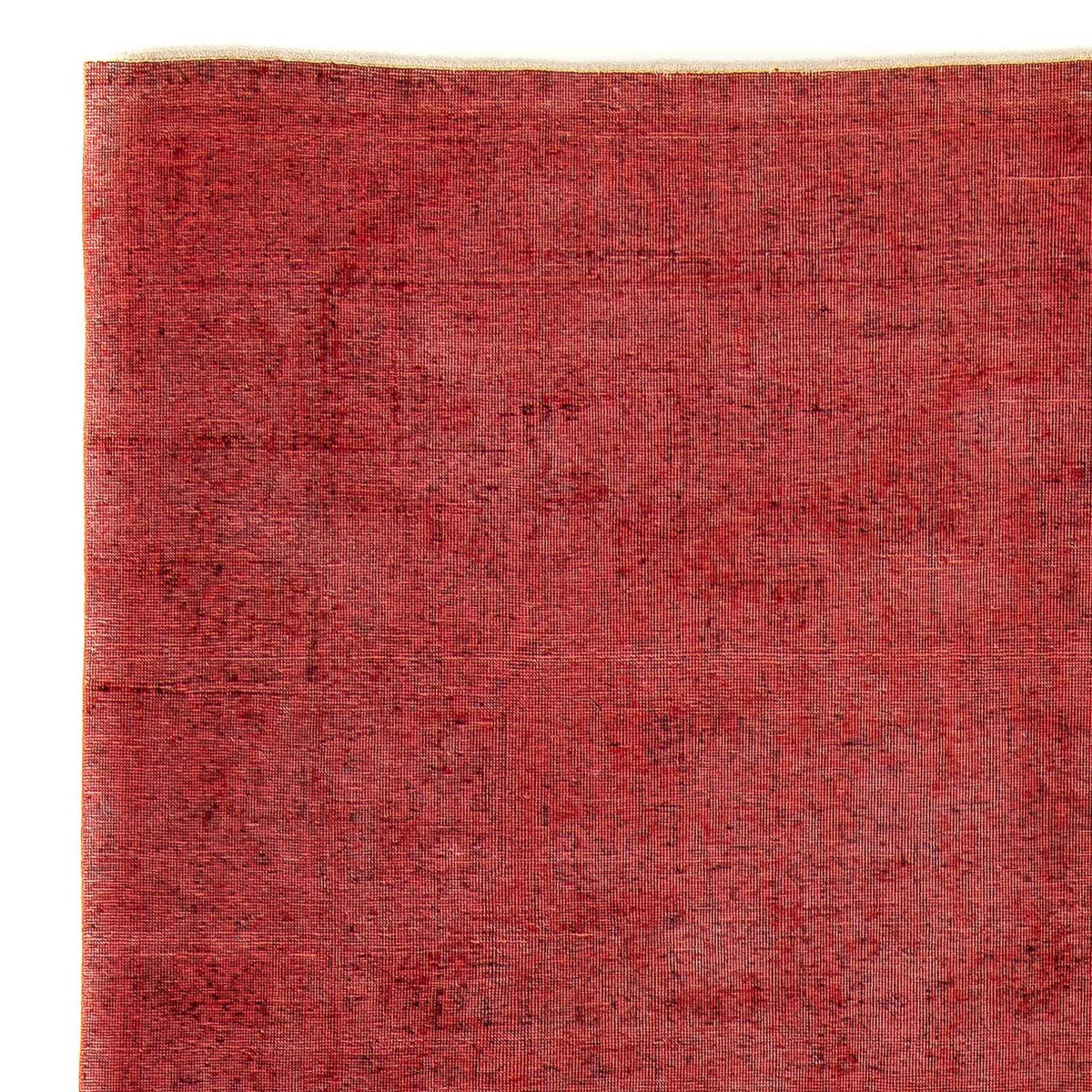 Vintage tæppe - 370 x 288 cm - mørkerød