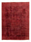 Vintage tæppe - 398 x 300 cm - mørkerød