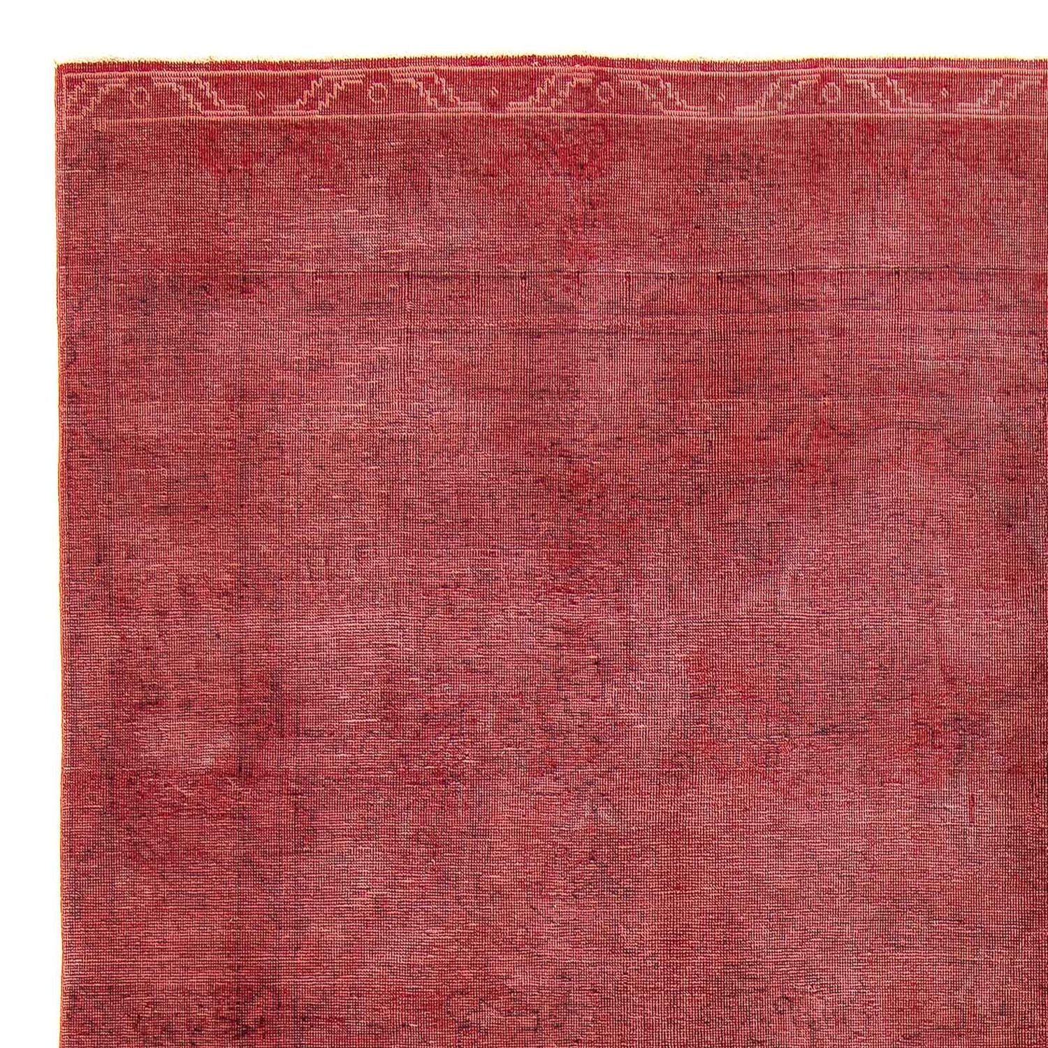 Designer tæppe - 210 x 156 cm - mørkerød