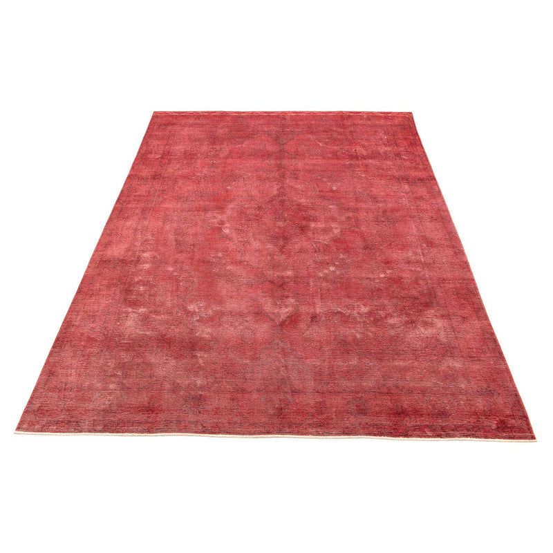 Designer tæppe - 210 x 156 cm - mørkerød