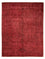 Vintage tæppe - 401 x 302 cm - mørkerød
