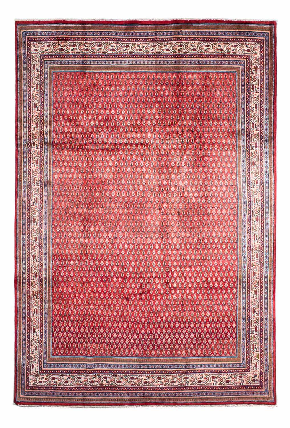 Persisk tæppe - Mir - 317 x 219 cm - rød