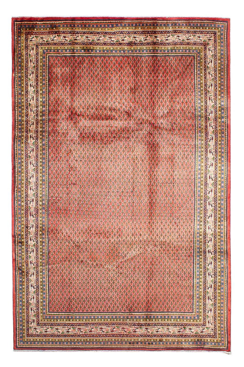 Persisk tæppe - Mir - 310 x 215 cm - mørkerød