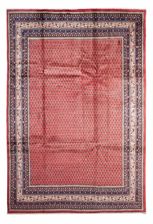 Persisk tæppe - Mir - 315 x 215 cm - rød