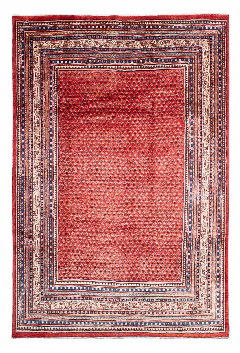 Persisk tæppe - Mir - 316 x 220 cm - rød
