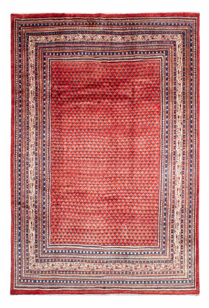 Persisk tæppe - Mir - 316 x 220 cm - rød